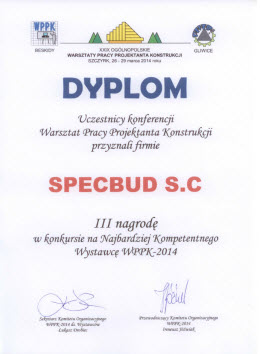 Dyplom WPPK2014